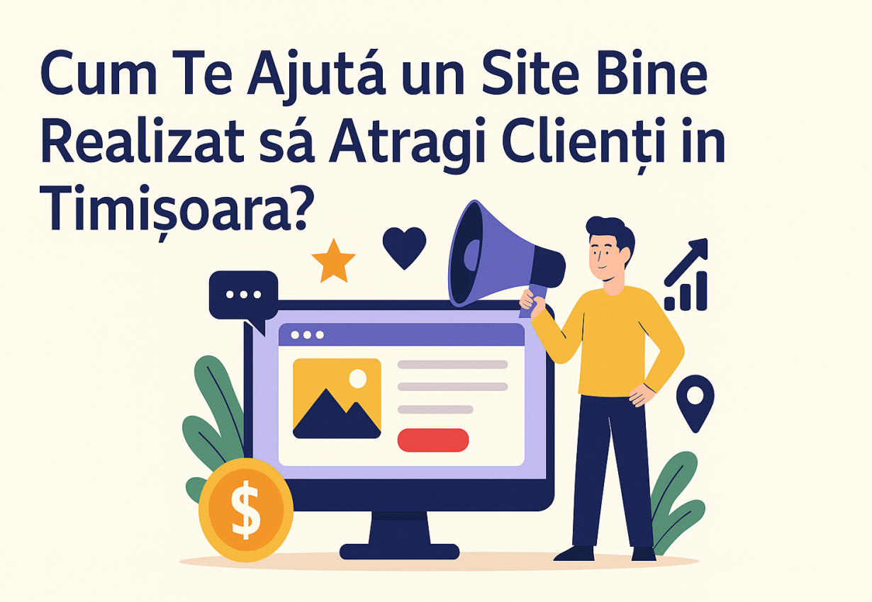Cum Te Ajută un Site Bine Realizat să Atragi Clienți în Timișoara? - 20/Oct/2025