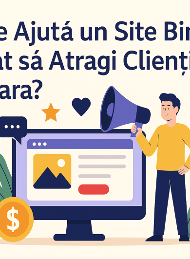 Cum atragi clienți în Timișoara cu un site bine realizat