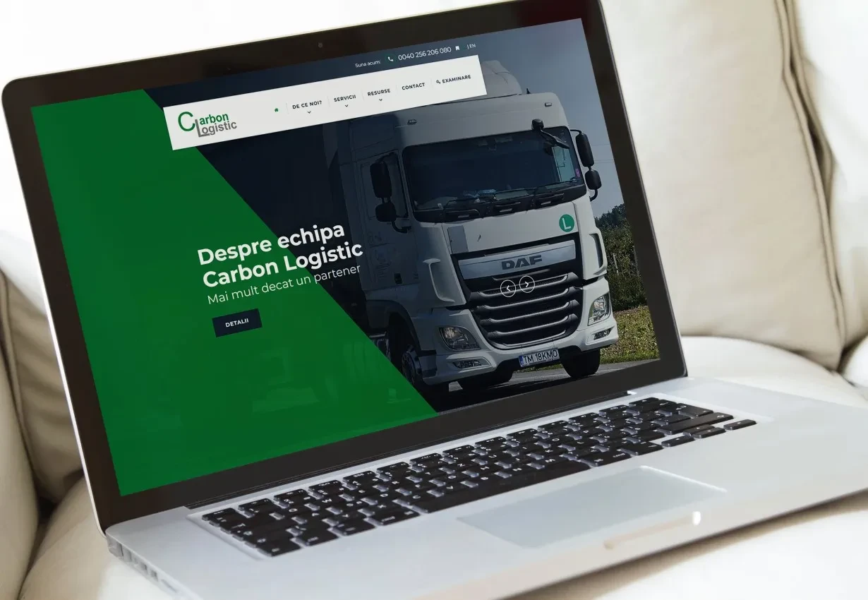 Aplicatii web - Site prezentare cu zona utilizatori